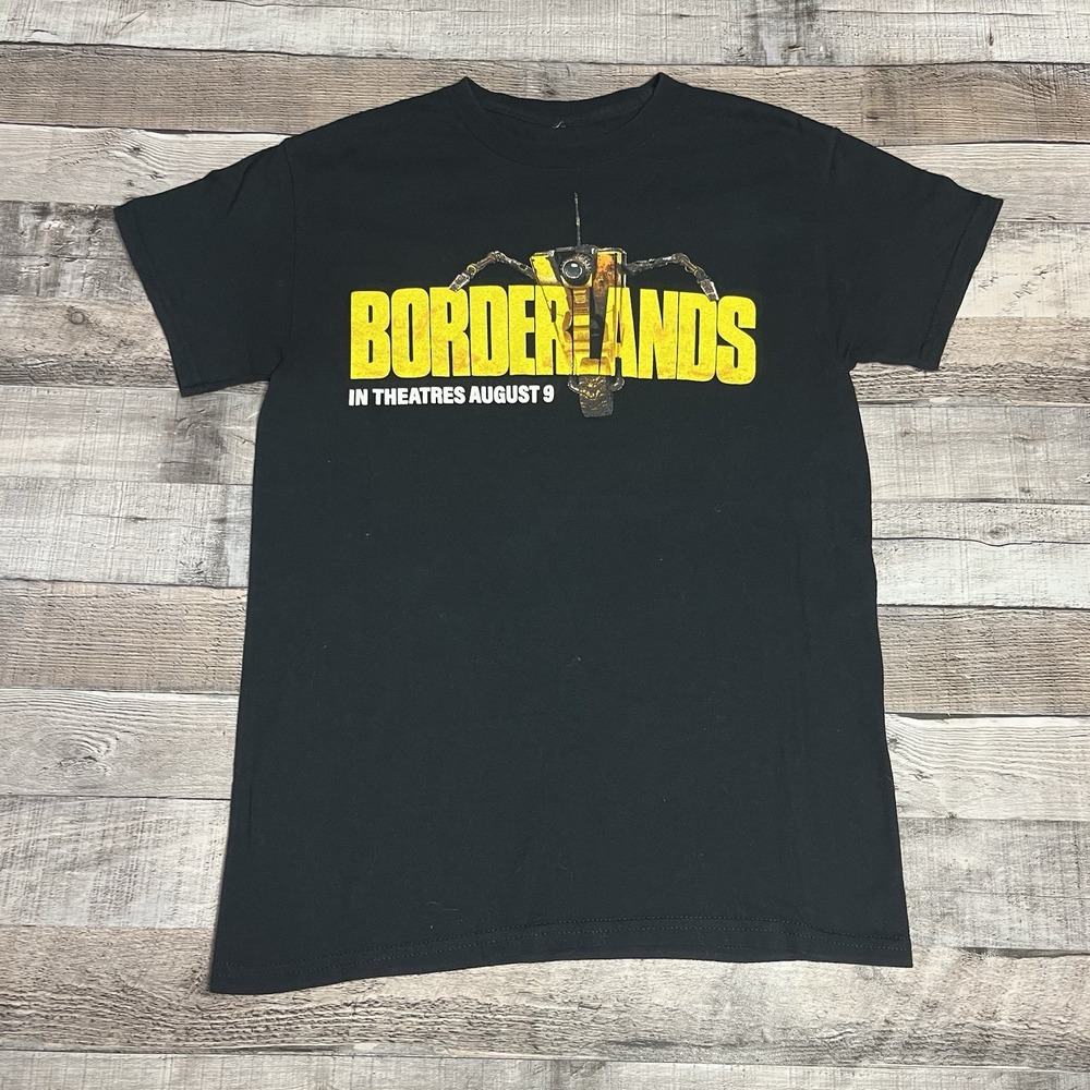 Borderlands Shirt Size Small Black Movie Promo Tee 2024 Gearbox